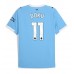 Maillot de foot Manchester City Jeremy Doku #11 Domicile vêtements 2025-26 Manches Courtes